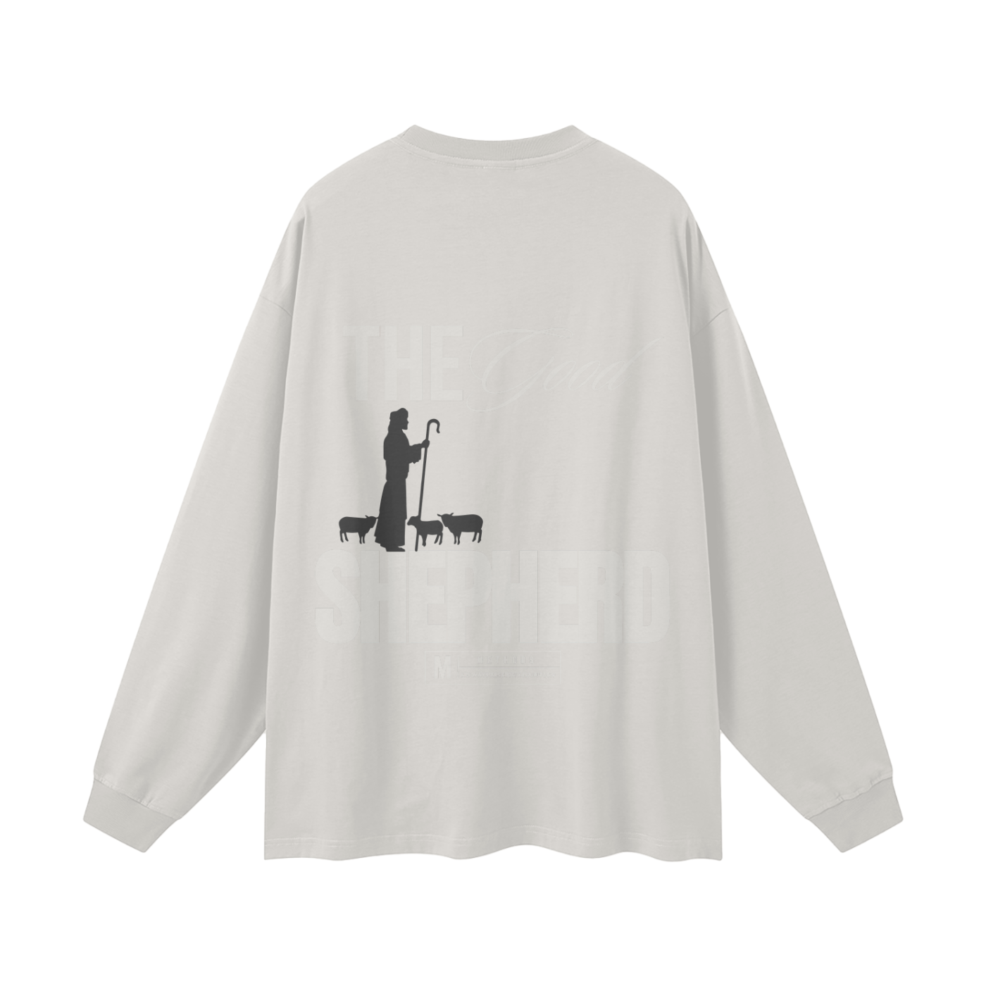 Streetwear Unisex 305G FOG 100% Cotton Long Sleeve Tee