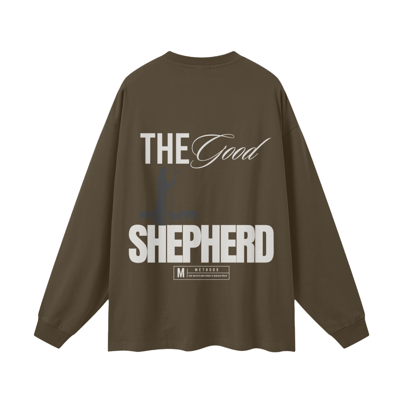 Streetwear Unisex 305G FOG 100% Cotton Long Sleeve Tee