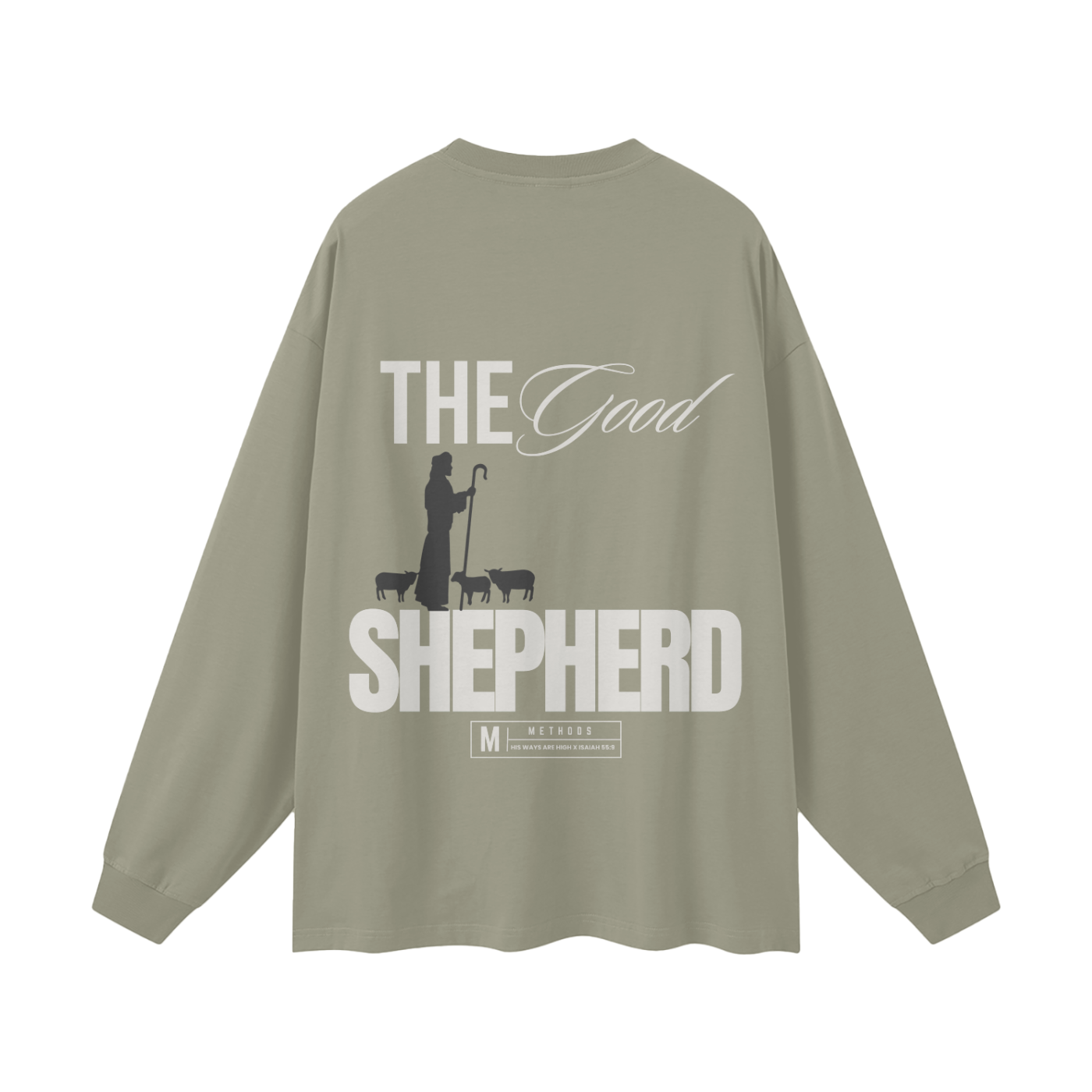 Streetwear Unisex 305G FOG 100% Cotton Long Sleeve Tee