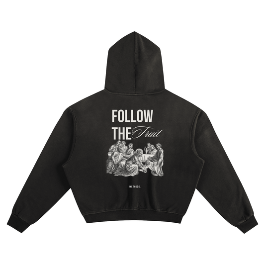 Methods X Follow the fruit Boxy Hoodie