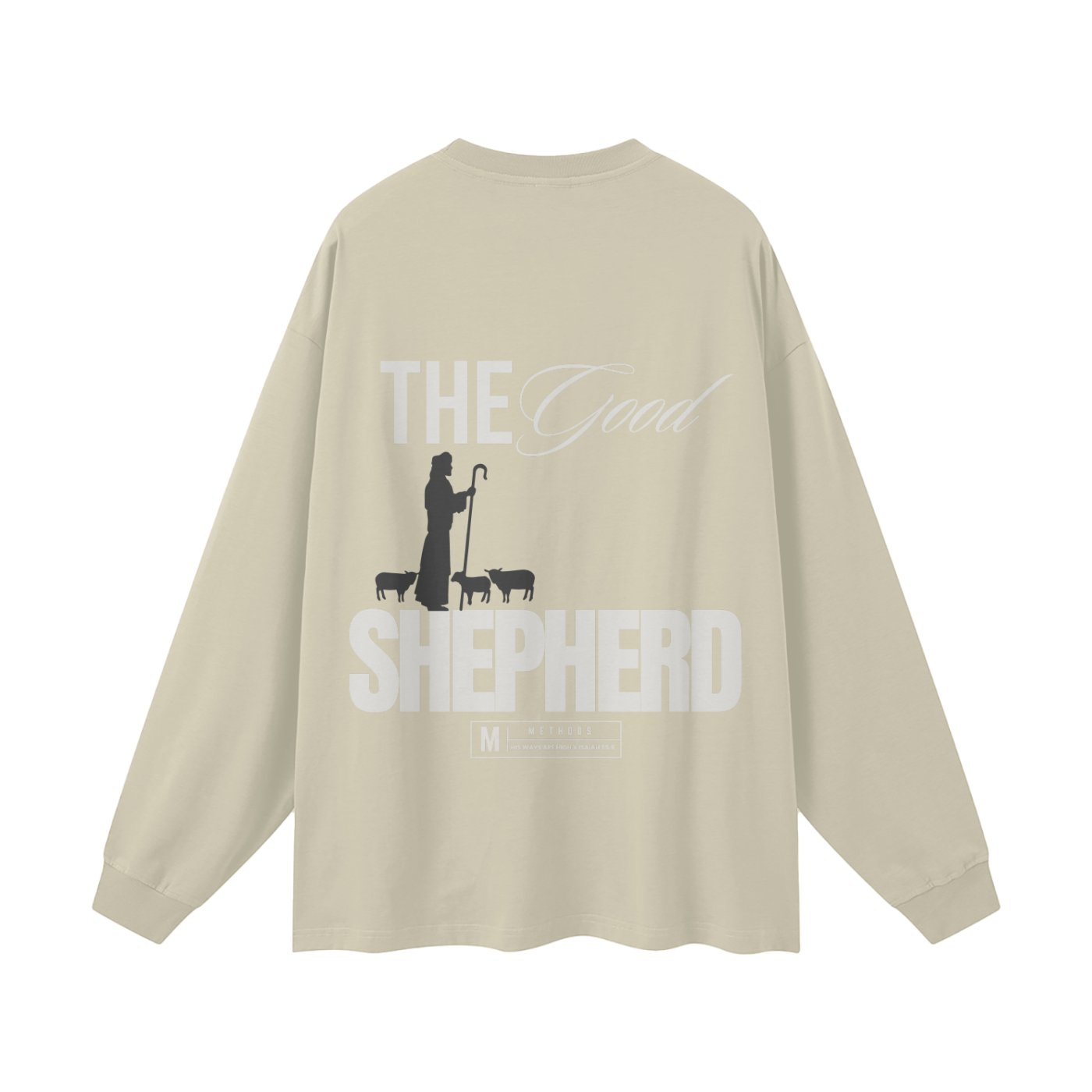 Streetwear Unisex 305G FOG 100% Cotton Long Sleeve Tee